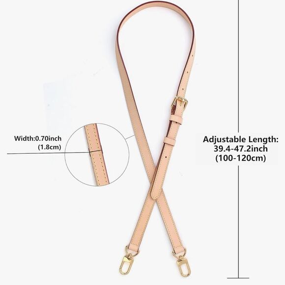 Leather Replacement Crossbody Bags Strap Shoulder Strap for Speedy - Picture 1 of 6